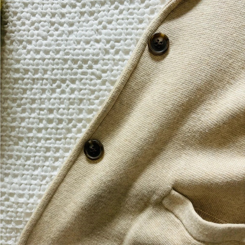 J. Crew Women's Beige Sweater Blazer - Picture 6 of 6
